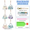 6PCS Diamond Painting Keychains Special Shape Double Sided Diamond Art Ornaments Kit