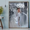 （2-Pack）Beautiful Street-Full Round Diamond Painting 30*40CM
