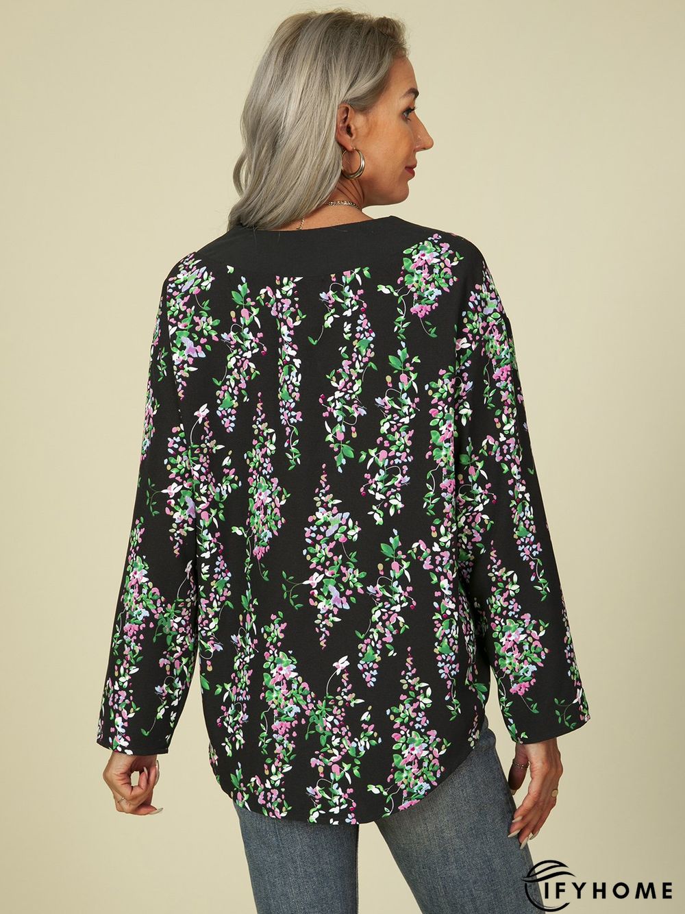 Loosen Casual Cotton Blends Tunic Top | IFYHOME