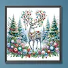 Diamond Painting-DIY Crystal Rhinestone Christmas Elk