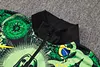 Joyfball 2024/2025 Brazil Long Zipped Jesus Jacket Green Football Jersey 1:1 Thai Quality 