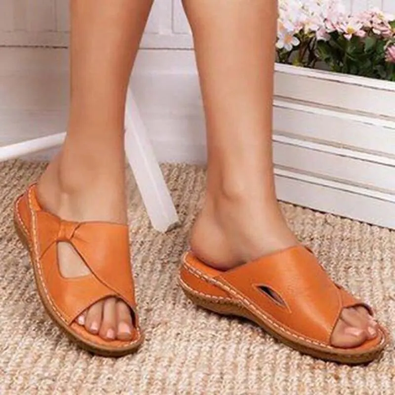 Women Sandals Retro Gladiator Summer Shoes For Women Flip Flops Fashion Beach Ladies Sandals Slippers Female Shoes Plus Size 43