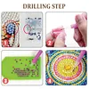 5pcs/set DIY Full Drill Special Shaped Diamond Painting Animal Keychain