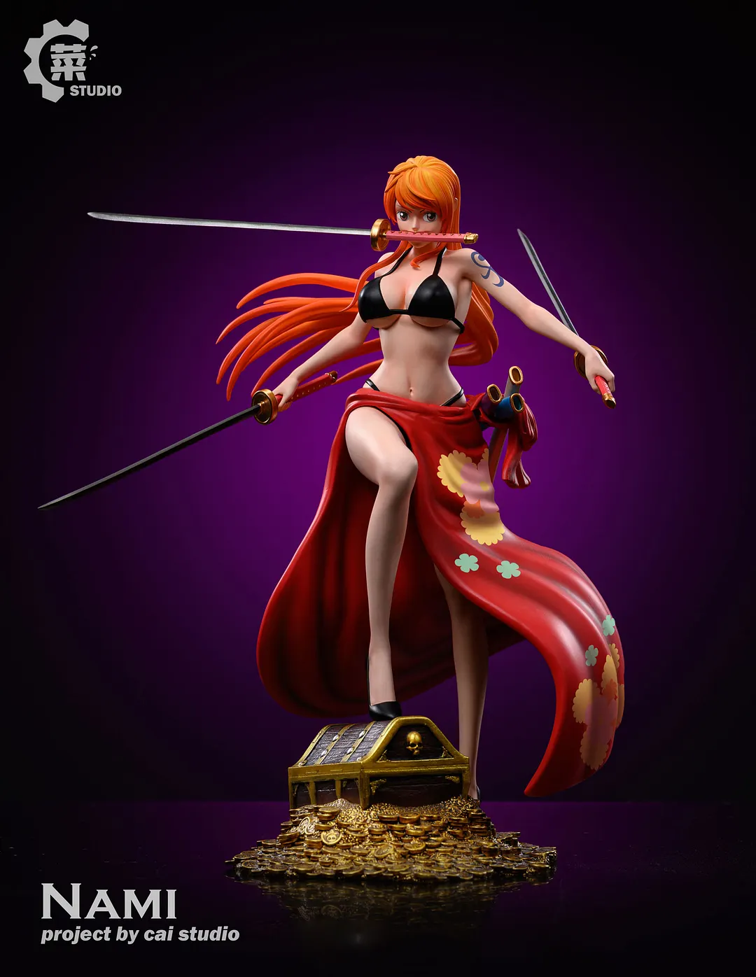 POP Scale Three Sword Style Nami - ONE PIECE Resin Statue - Cai Studio [In  Stock]