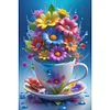 Diamond Painting -DIY Full Round Drill Cup Flower(40*60CM)