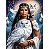 (US Local)Girl-Full Round Diamond Painting 