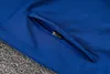 Joyfball 2024/2025 Chelsea Long Zipped Jacket Blue Soccer Jersey 1:1 Thai Quality 