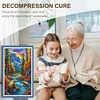(US Local)Bear-11CT Stamped Cross Stitch Kit(40x70cm)