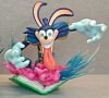 Cartoon Ver. Toon Alligator & Dark Rabbit - Duel Monsters/ Yu-Gi-Oh! Resin Statue - WASP Studios