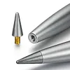 Rotary fingertip pen, inkless metal pen