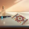 Acrylic Special Shaped Mandala Pattern 5D Diamond Painting Tray Art Craft Decor