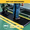 [US Local Warehouse] Anti Fatigue Mat 144x36inch Standing Work Mats Thick 3/4in Black with Yellow Border for Industrial and Commercial Workplaces