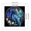 (Stamped/Counted) Dragon - 11CT Cross Stitch 40*40cm/15.75*15.75in