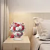  5D DIY Special Shape Diamond Painting Desk Ornament Vase Flower Decor Kit