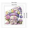 (US Local)Gnome - 9CT Partial Beaded Cross Stitch Kit(40x39cm)