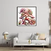 Strawberry Gnome - 11CT Stamped Cross Stitch - 45*45cm