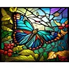 Butterfly - Round AB Drills Diamond Painting(55x45cm)