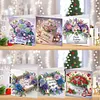 6Pcs Diamond Painting Birthday Theme Greeting Cards Congratulations Cards & Gifts