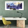 (US Local)5D DIY Full Drill Big Size Diamond Painting Snow Mountain Embroidery Mosaic Kit 95*45cm