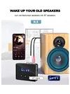 BT 5.4 Transmitter Receiver with RCA 3.5mm AUX & Display Wireless Audio Adapter