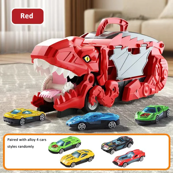 🚗 Transport Dinosaur Truck with Foldable Sliding