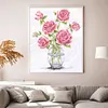 Rose - 9CT Partial Beaded Cross Stitch Kit(25x31cm)