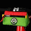 Kids Bike Handlebar Bag Triangle Bicycle Front Bag for Brompton Folding Bikes