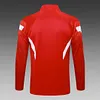 2024/2025 Bayern Munich Half-Pull Training Suit Red Football Shirt 1:1 Thai Quality