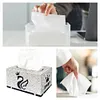 5D DIY Diamond Painting Handmade Crystal Square Tissue Box Kit (Swan)
