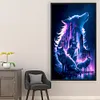 (US Local)Wolf -11CT Stamped Cross Stitch Kit(40x70cm)
