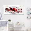 (Big Size) 5D Diamond Painting Full Round Drill Heart Butterfly 90*45cm