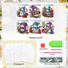 Diamond Painting Christmas Snowman Greeting Cards Congratulations Cards & Gifts
