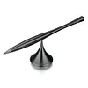Rotary fingertip pen, inkless metal pen