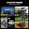 12V6A Car Battery Charger Fast Charge LCD Display Pulse Full Intelligent Charger