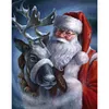 Diamond Painting-DIY Full Round Drill Santa Claus