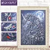 >SALE<5D DIY Special Shaped Diamond Painting Horse Cross Stitch Embroidery Mosaic