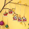 5pcs Diamond Painting Decoration Christmas Tree Pendant