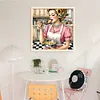 Kitchen Housewife-11CT Stamped Cross Stitch 50*50cm/19.69*19.69in