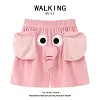 Ugly fish pink elephant snot piggy Dumbo pajama shorts