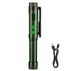 XPG+COB LED Medical Handy Pen Lamp USB Charging 500LM Work Inspection Flashlight