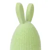 Flocked Easter Decorations Bunny Honeycomb Ornament DIY Table Centerpiece Set Ornaments for Spring Home Holiday