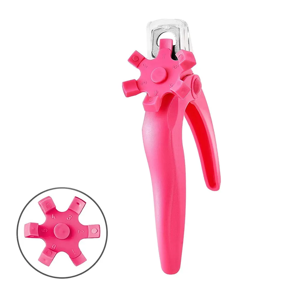 Professional U-shaped Nail Clipper Nail Tip Trimmer False Tips  Colorful Edge Cutters Toenail Scissors Tools Manicure Tool