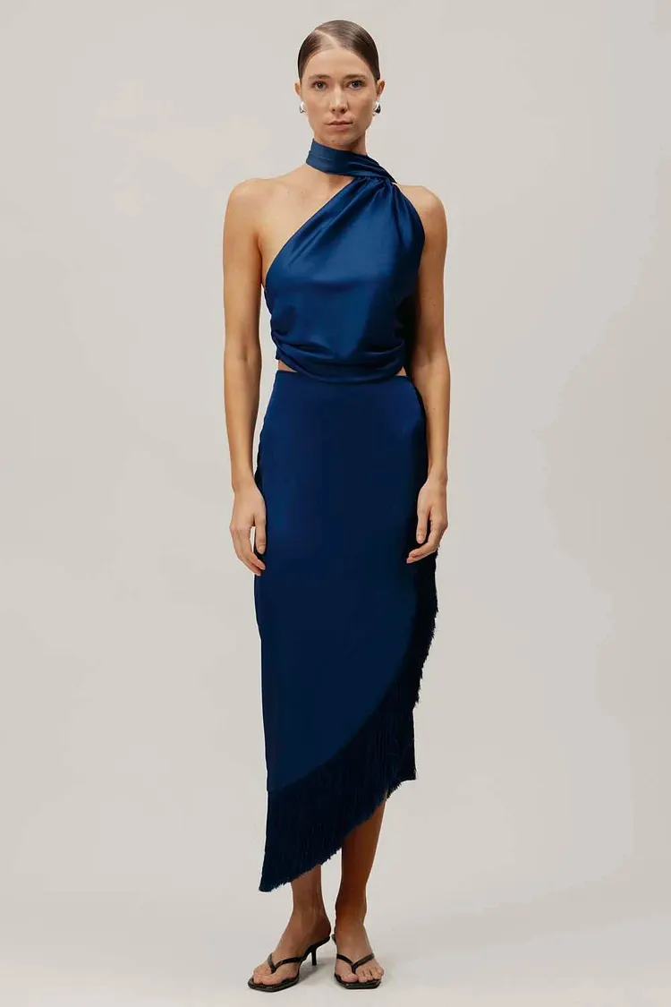 Aperol Midi Skirt