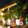 Diamond Painting Double-sided Christmas Pendant Xmas Trees