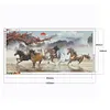 Running Horses - Full Round Diamond Painting(100*50cm)