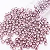 Cross Stitch Bead Embroidery Accessories 2.0mm Metallic Glass Round Beads DI Beads Suitable For 11ct Canvas Hairpin Bracelet Necklace Jewelry Accessories