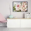 White Rose - 11CT Stamped Cross Stitch - 45*30cm - Flower