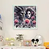 Beauty And Beast-11CT Stamped Cross Stitch 50*50cm/19.69*19.69in