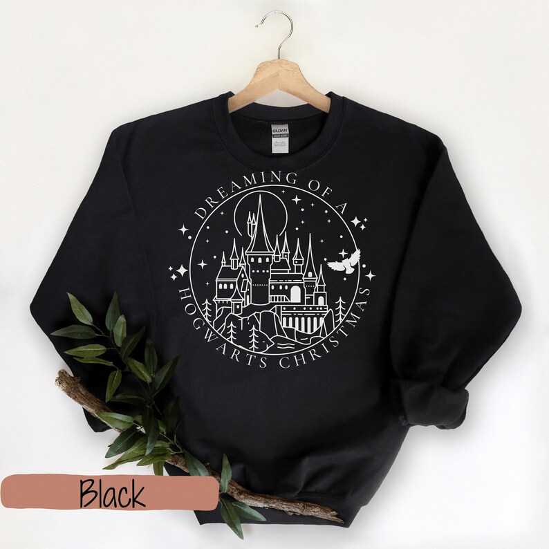 Magic Wizard School Christmas Sweatshirt