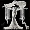 Diamond Painting-DIY Crystal Rhinestone Elegant Lady